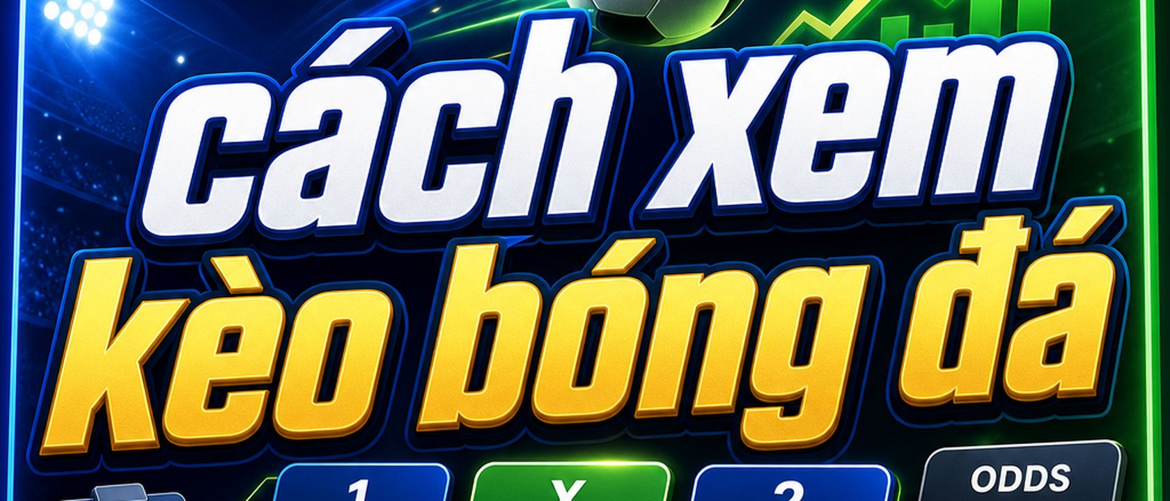cách xem kèo bóng đá